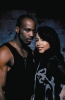 с певицей Aaliyah