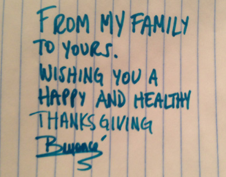 Америка отмечала день благодарения