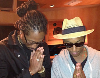 Совместный с Фарреллом сингл Future выйдет уже на этой неделе.