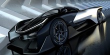 Концепт электрического спорткара «FFZero1»