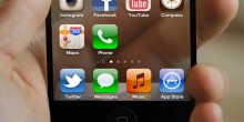 iPhone 5 с прозрачным дисплеем