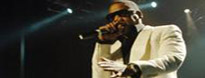 Jay-Z на открытие своего клуба 40/40 в Las Vegas.